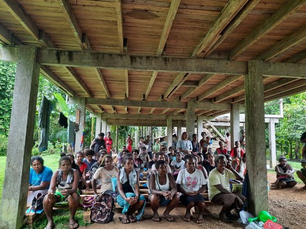 Women in West Makira learn new techniques to increase crop yield